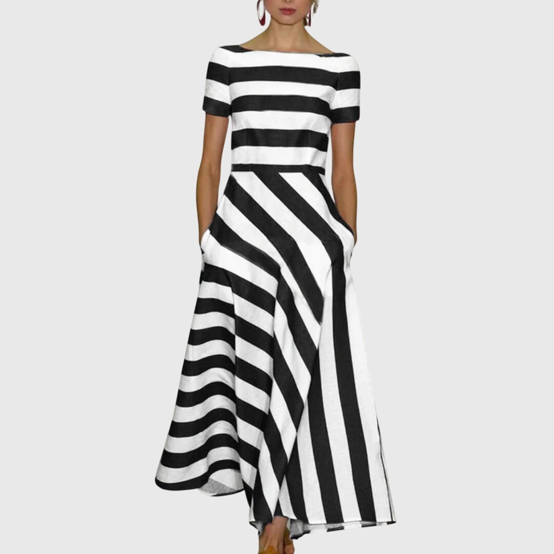 Lily | Gestreiftes Kleid
