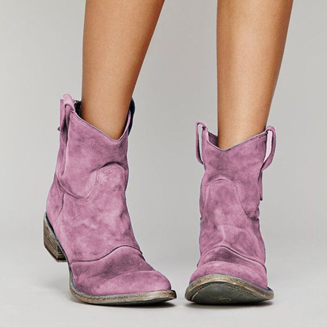 Chloe | Botines de Ante Elegantes