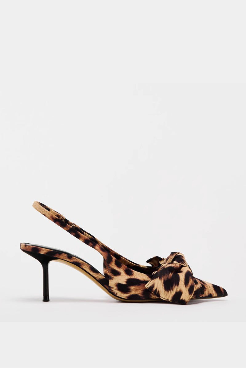 Leopard Print High Heels