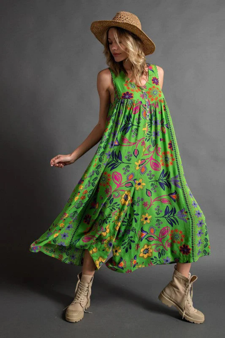 Xanthe Printed Dress