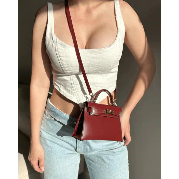 Lily | Elegant Handcrafted Leather Tote