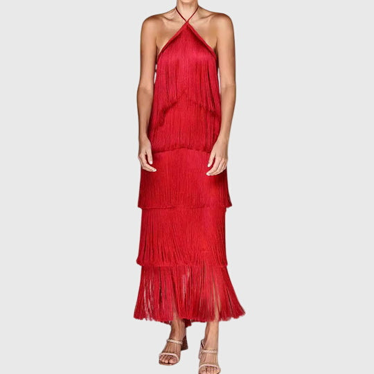 Lilie | Kleid mit Quaste