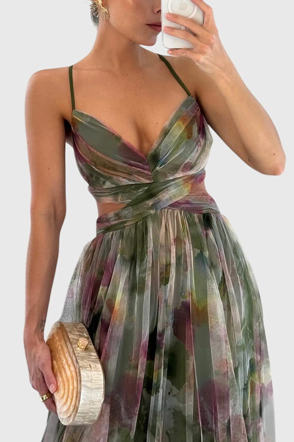 Annie | Blumiges Maxikleid