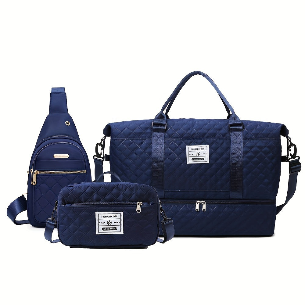 Large Capacity Multifunctional Travel Bag Set