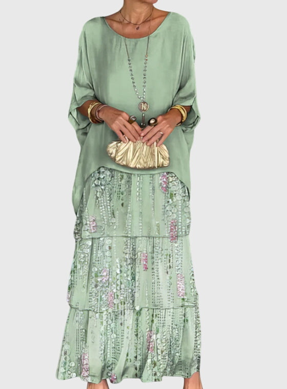 Lily | Langes und fließendes elegantes Kleid