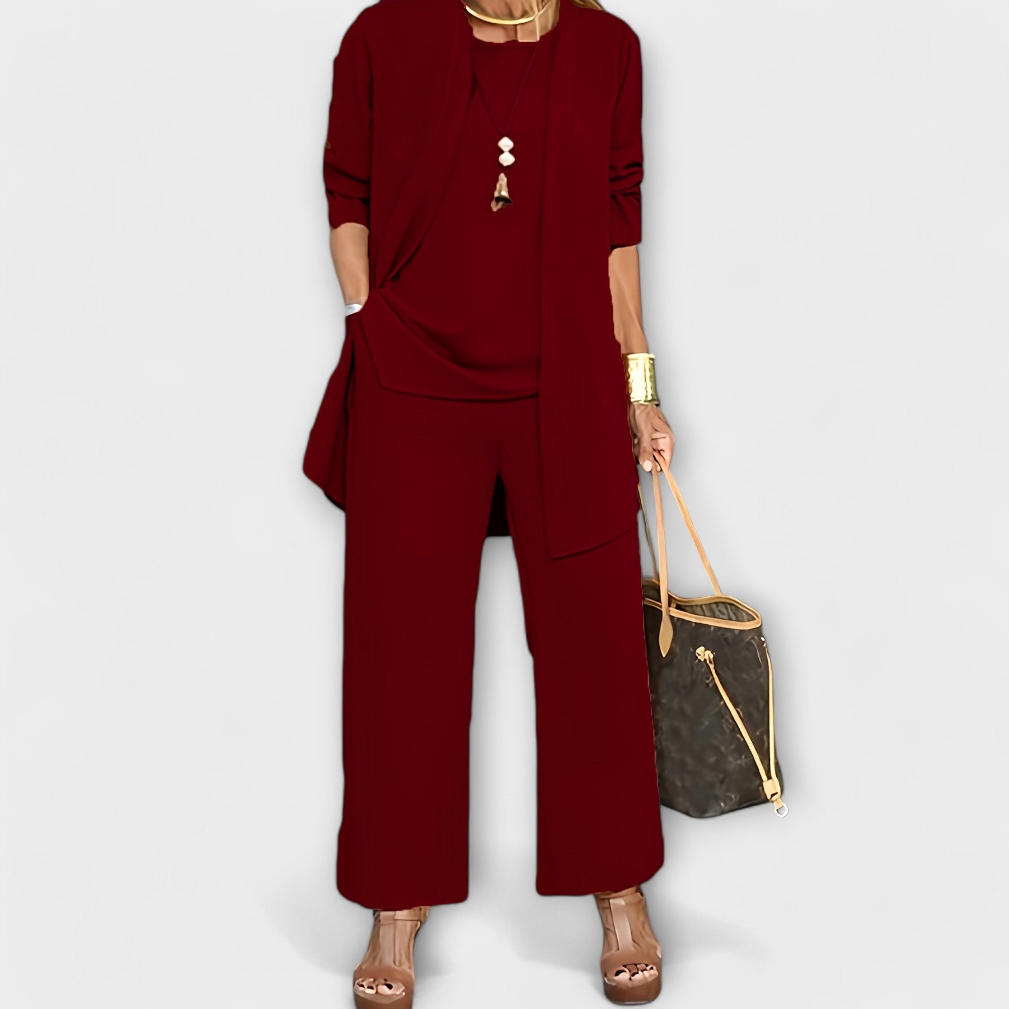 Annie | Conjunto Elegante de Tres Piezas