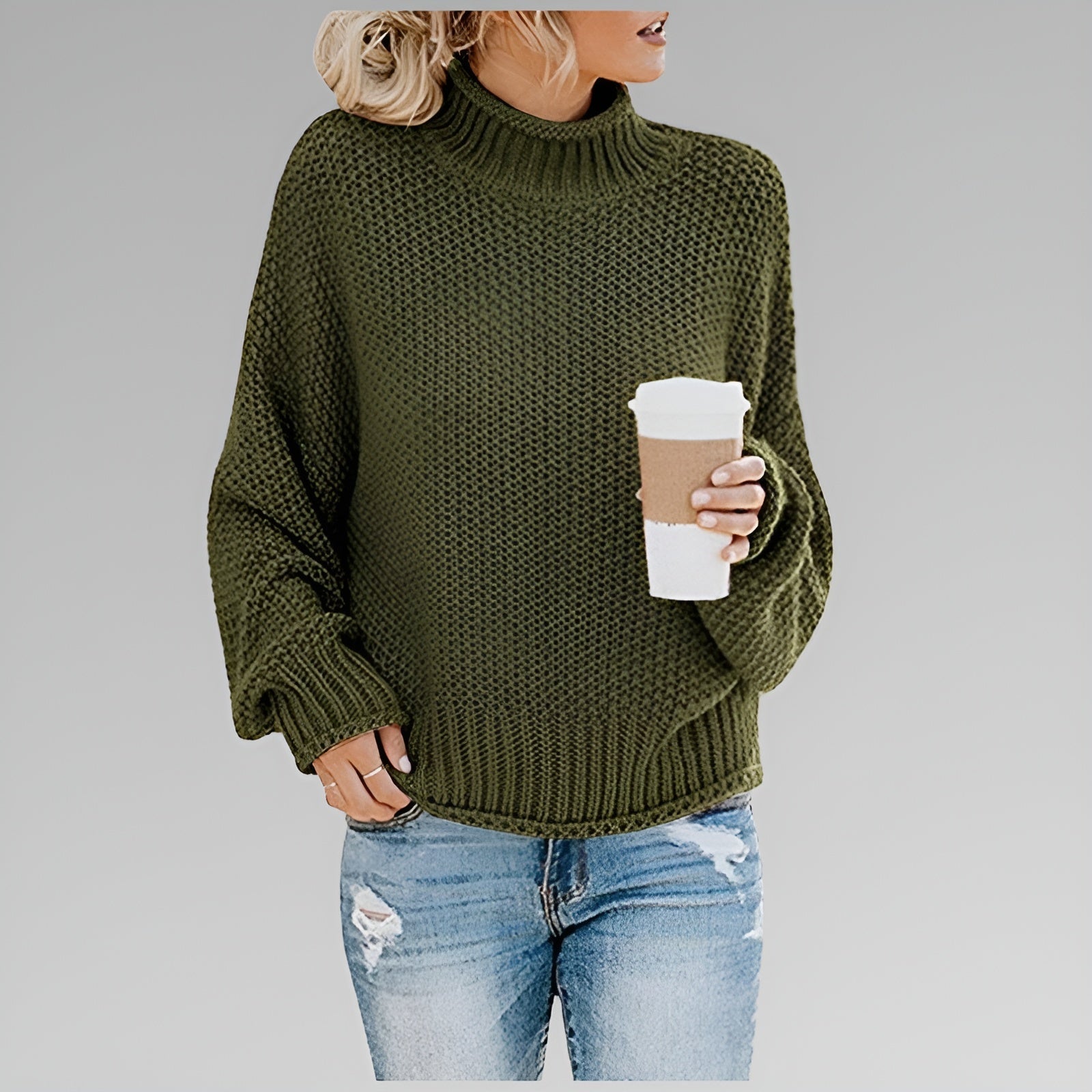 Anna | Klassischer Gemütlicher Strickpullover