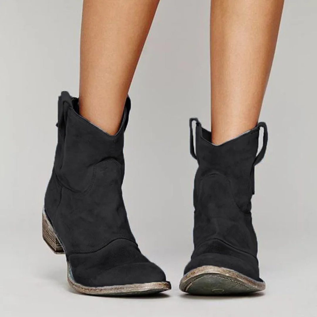 Chloe | Botines de Ante Elegantes