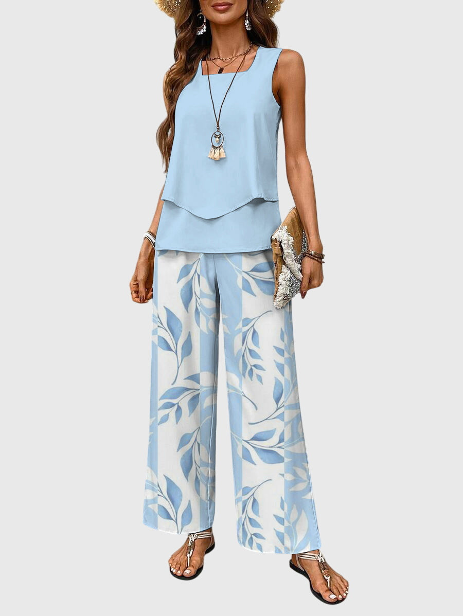 Lily | Conjunto veraniego elegante de 2 piezas