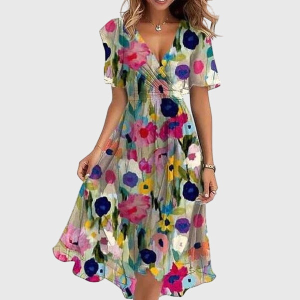 Annie | Chic Midi Dress.