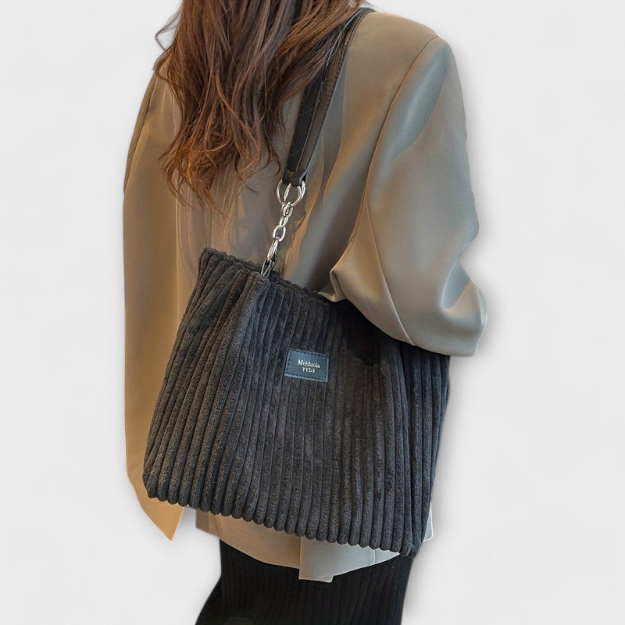 Lily | Soft Cord Shoulder Bag