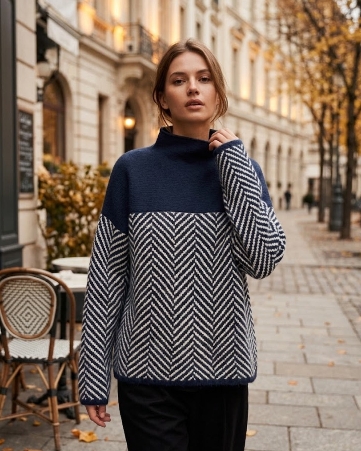 Women's Warm Cashmere Turtleneck Sweater