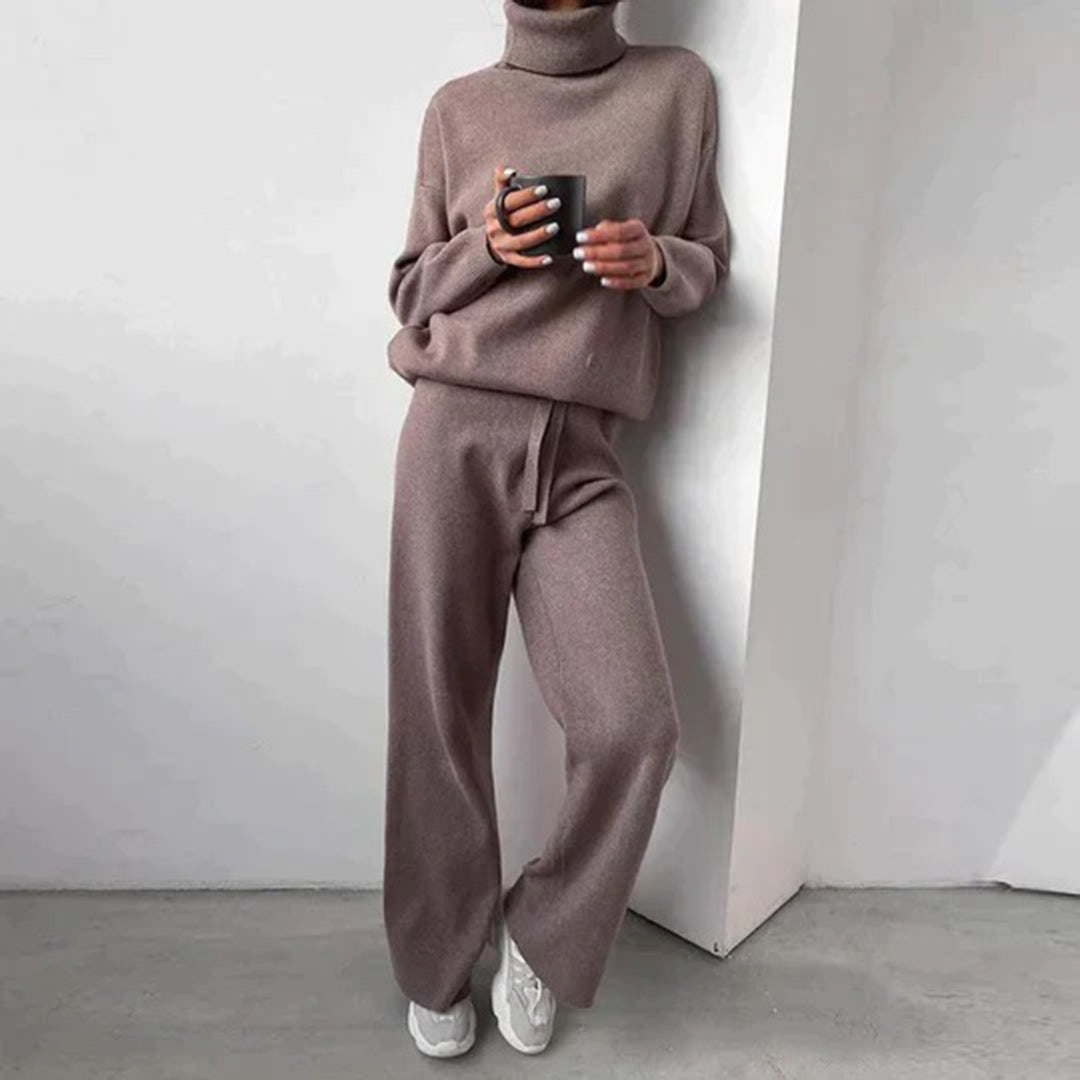 Conjunto informal cómodo a juego para mujer