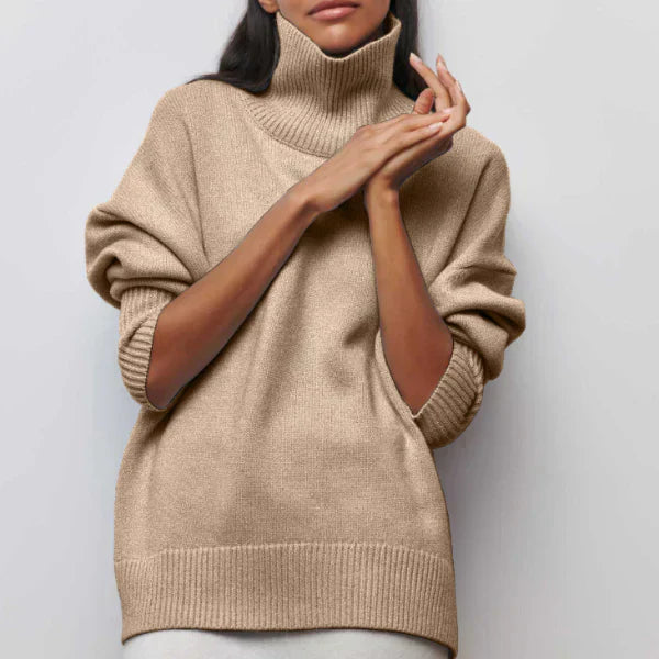 Summer - Oversized turtleneck sweater