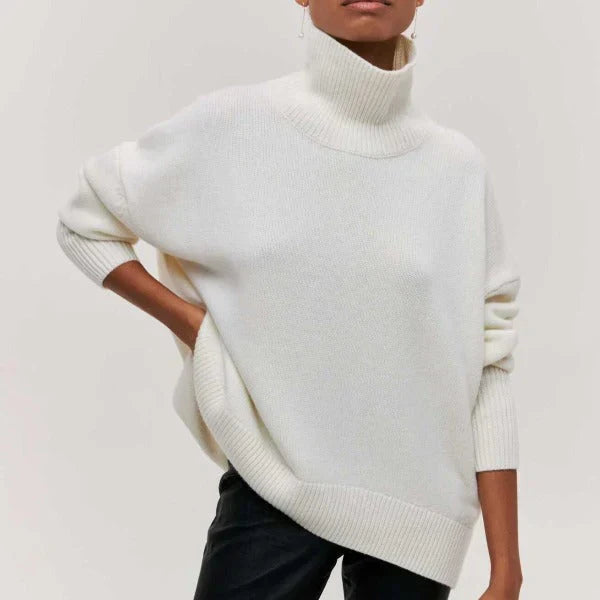 Summer - Oversized turtleneck sweater