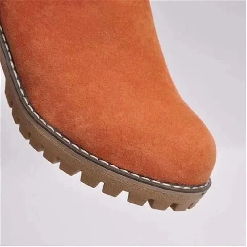 Ella | Botas de lana hasta media pantorrilla