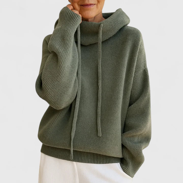 Marie | Gemütlicher Strickkapuzenpullover