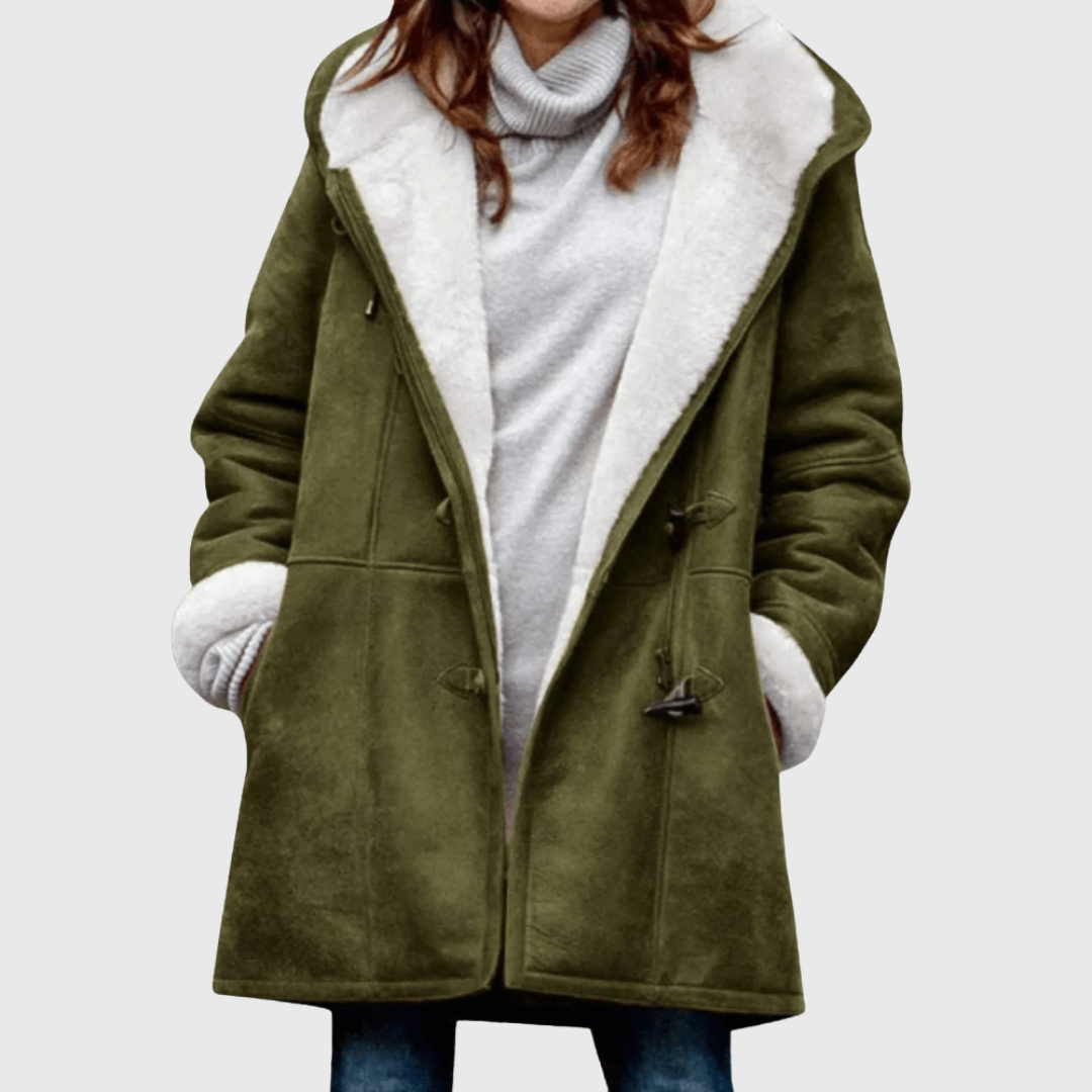 Jae | Chaqueta otoñal cálida de forro polar de ante
