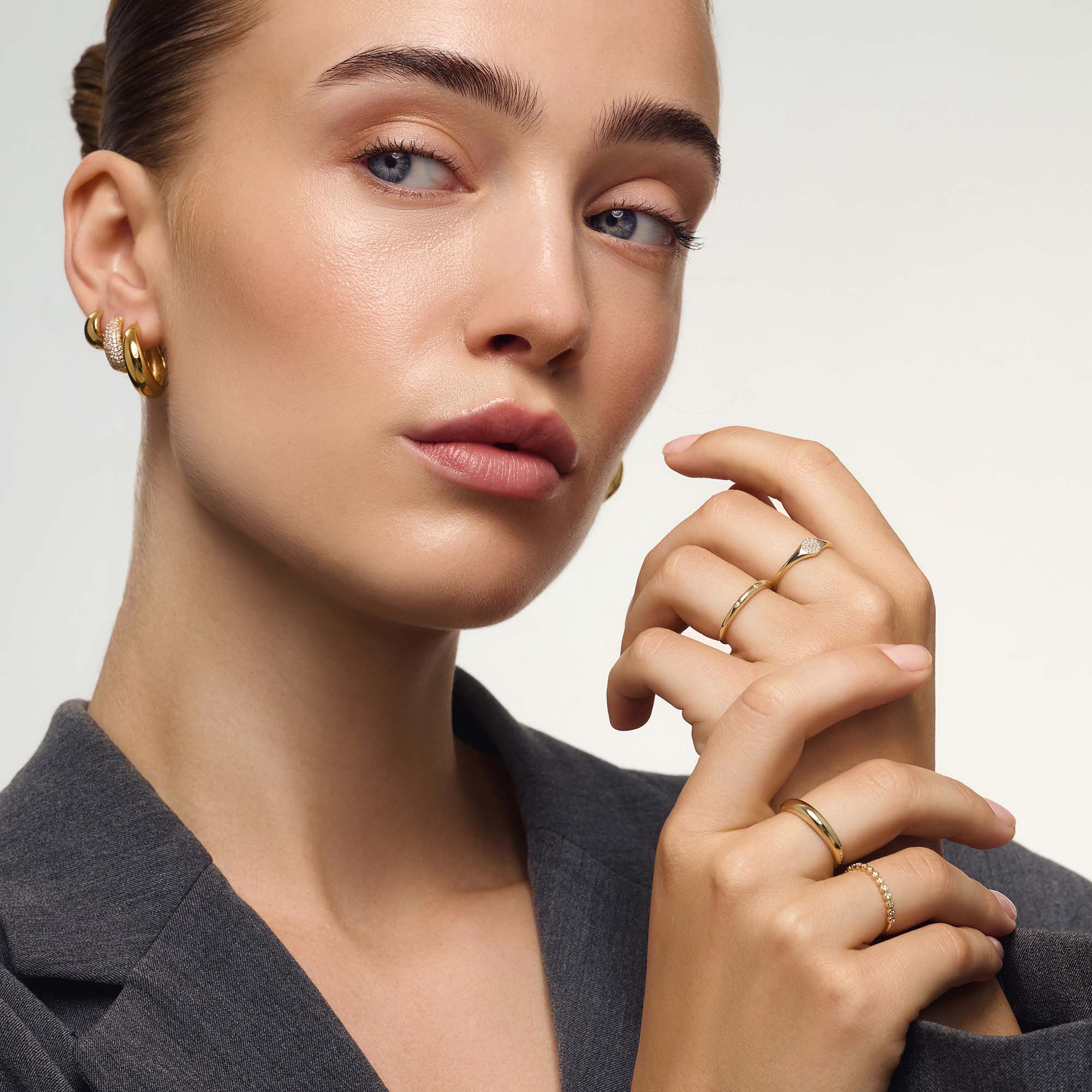 Clara | Diamantring 18 Karat Gold