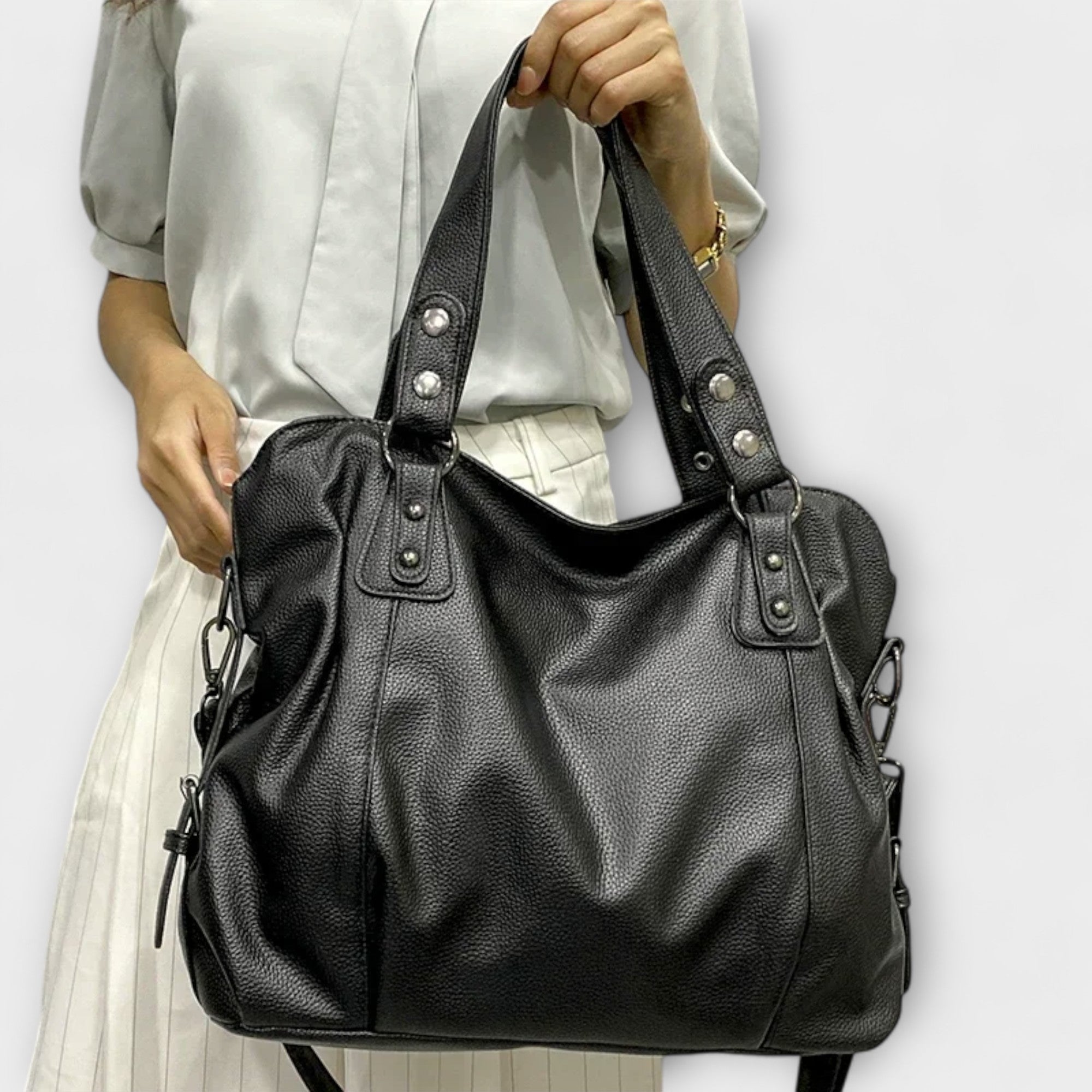 Annie | Elegante borsa a spalla a mezzaluna