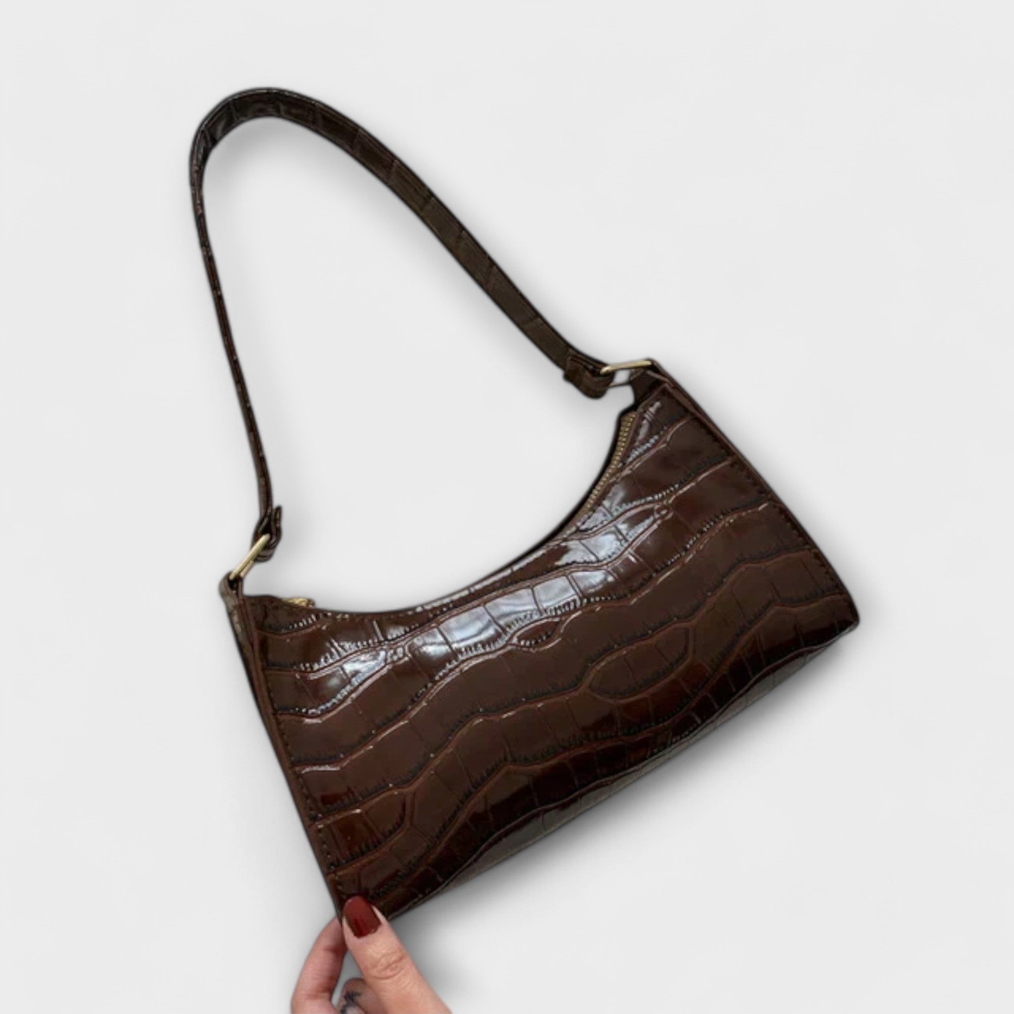 Annie | Borsa di pelle lucida