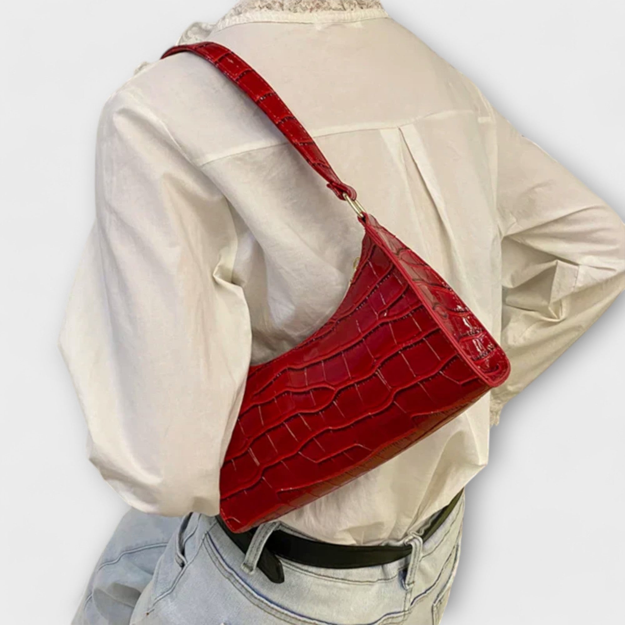 Annie | Borsa di pelle lucida
