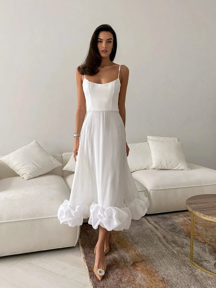 Halsey Ruffled Hem Maxi Dress