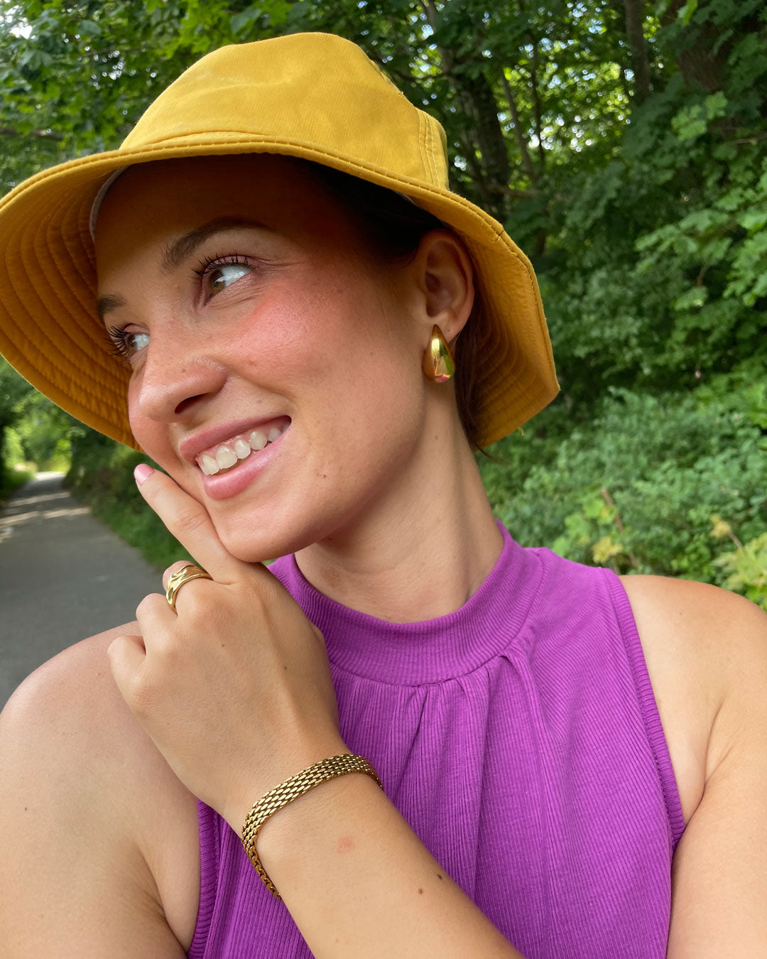Clara | Großer Ring 18 Karat Gold
