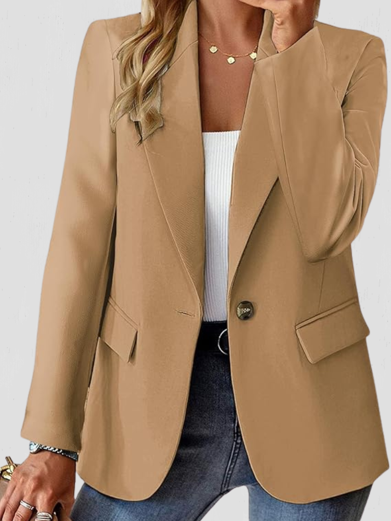 CHAQUETA CLARA DE OTOÑO