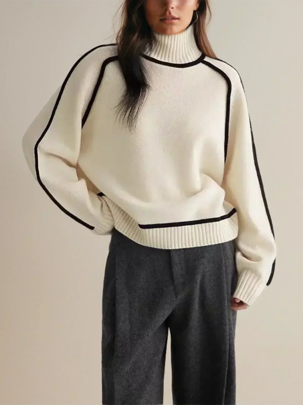 Donna | Eleganter Rollkragenpullover