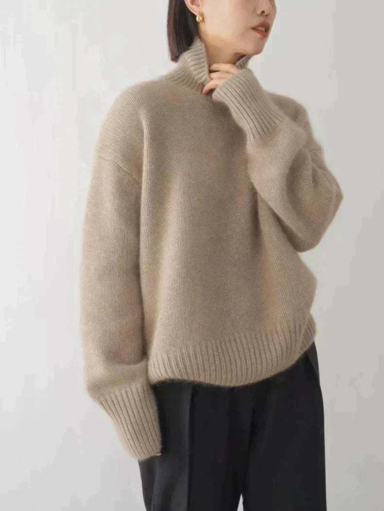 Amaya | Luxus Kaschmir Rollkragenpullover