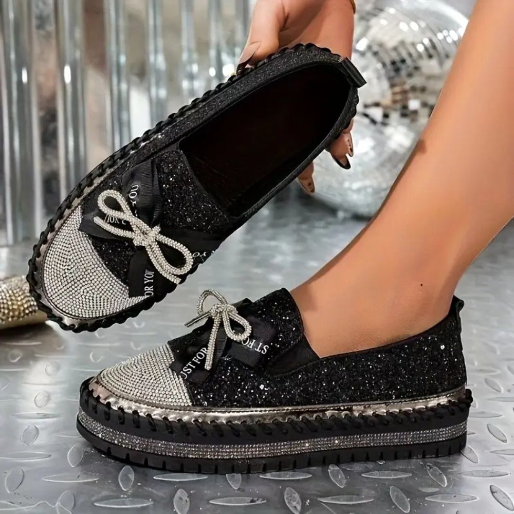 Luminé – Sparkle Comfort Loafers