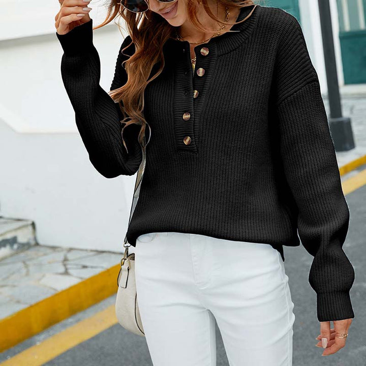 Scarlett - Elegan Cable-Knit Sweater