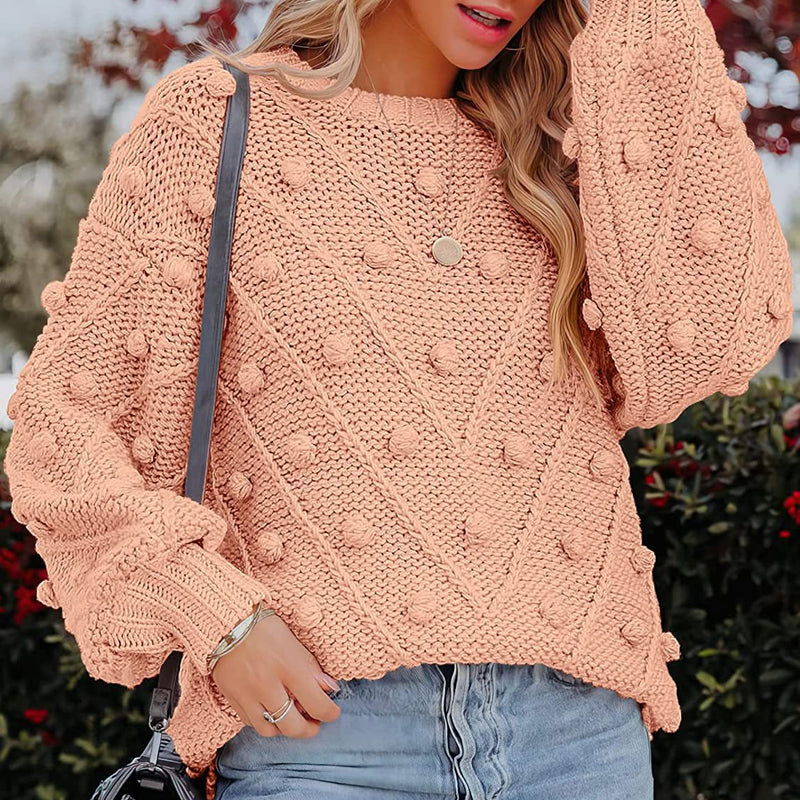 Rose - Casual Knit Sweater