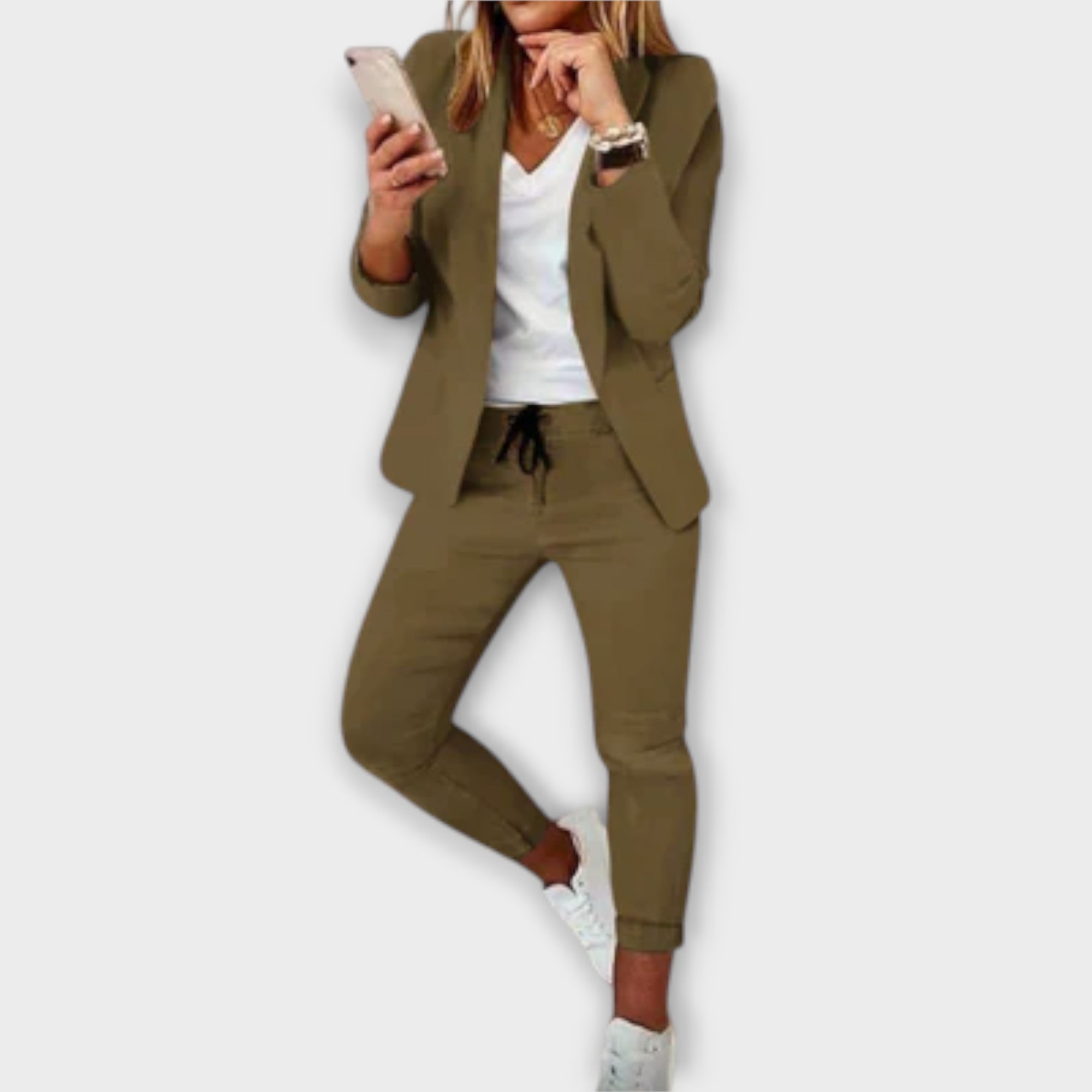 Annie | Conjunto de Blazer Elegante.