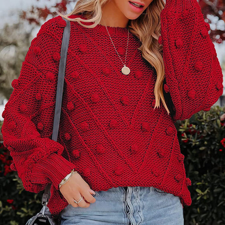 Rose - Casual Knit Sweater