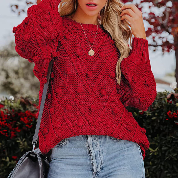 Rose - Casual Knit Sweater