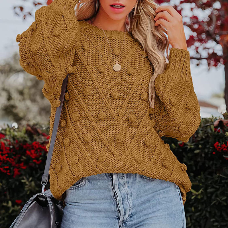 Rose - Casual Knit Sweater