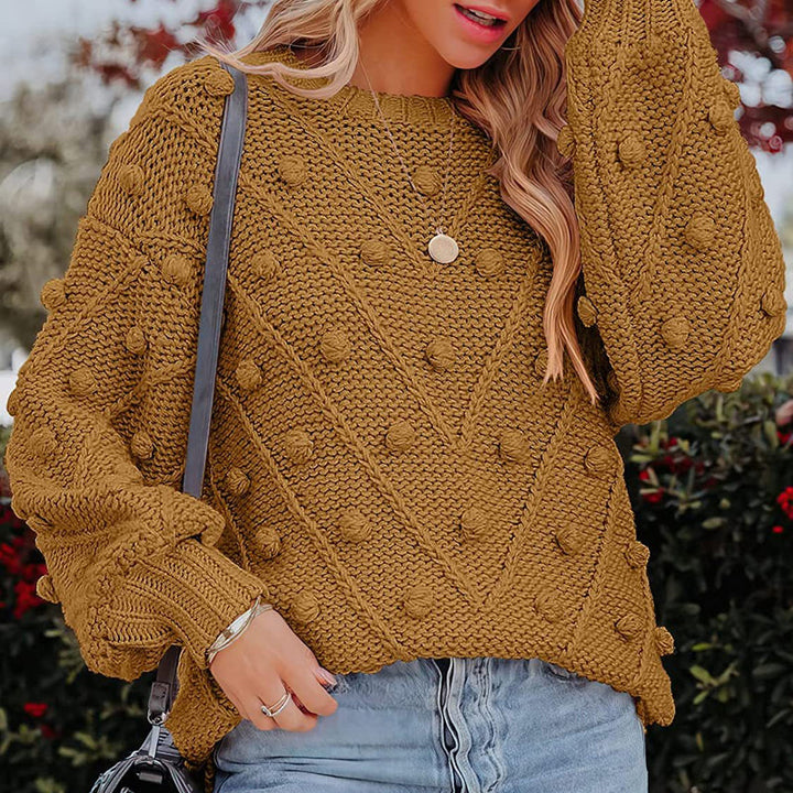 Rose - Casual Knit Sweater