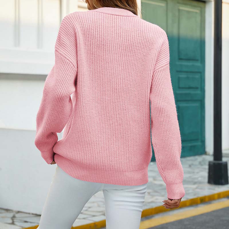 Scarlett - Elegan Cable-Knit Sweater