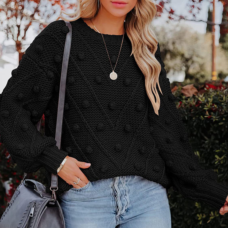 Rose - Casual Knit Sweater