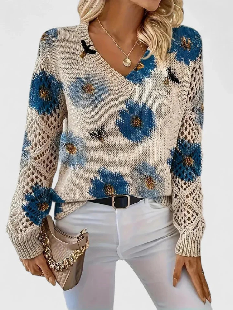 Jewel | Pull Fleurissant