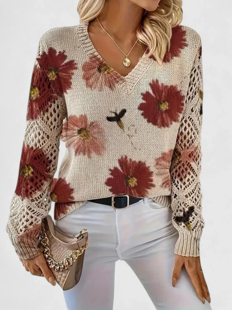 Jewel | Pull Fleurissant