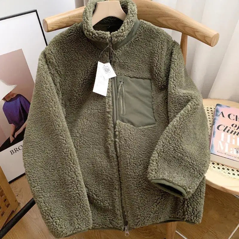 Chaqueta de invierno suave para mujer, ligera, cálida y lujosa
