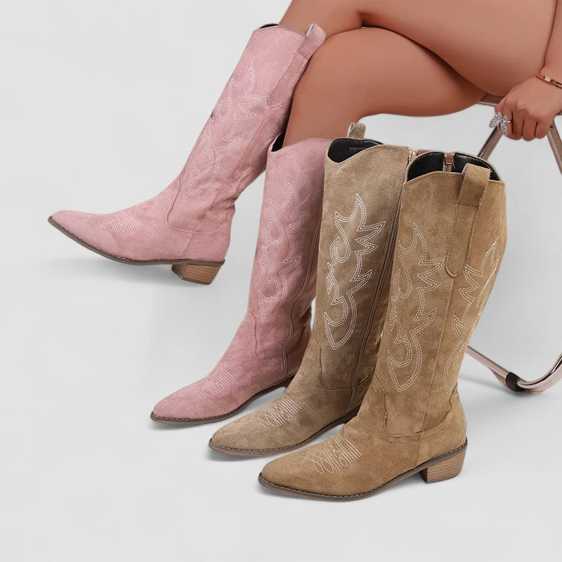 Clara - Botas occidentales ortopédicas