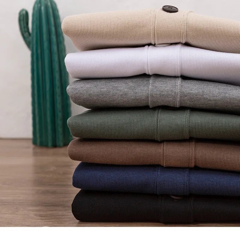 Women's V-Neck Cardigan Versatile Button Front