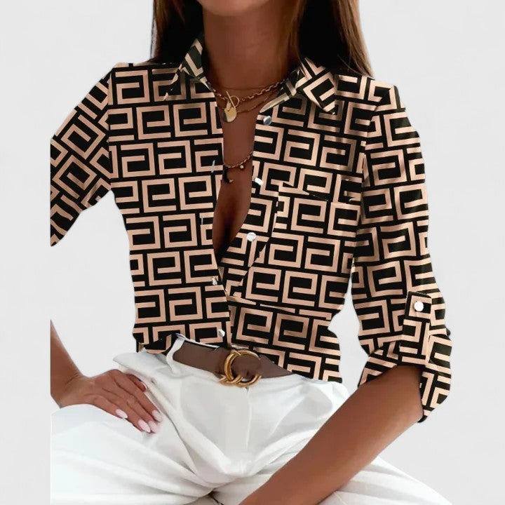 Annie | Blusa elegante de manga larga