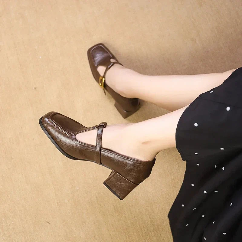 Lily | French Mary Janes.
