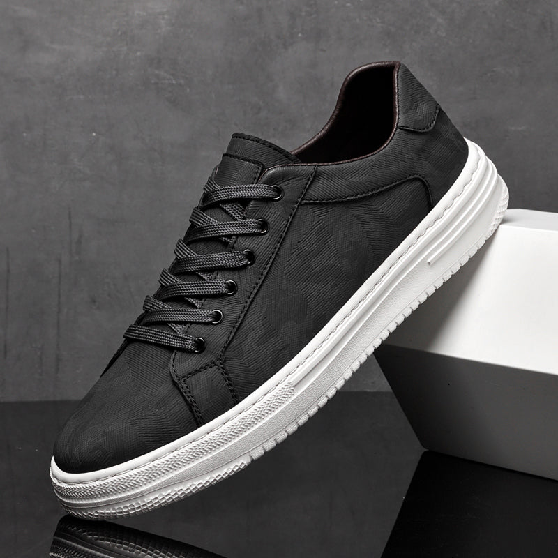 Leather Sneakers Premium Genuine Leather Versatile Daily