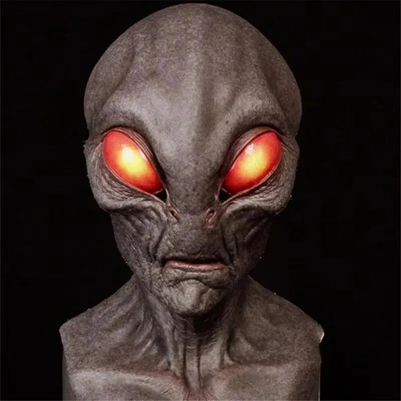 Realistic Alien Mask Unisex Halloween Cosplay Costume Party